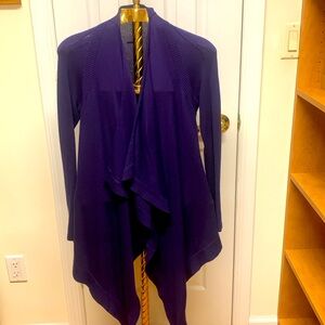 Lululemon purple cardigan
